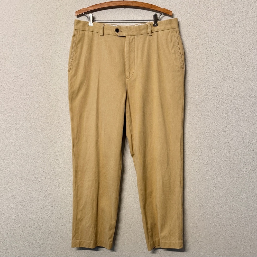 Tommy Hilfiger Heathered Microsand Flat Front Dress Pants Size 34/30